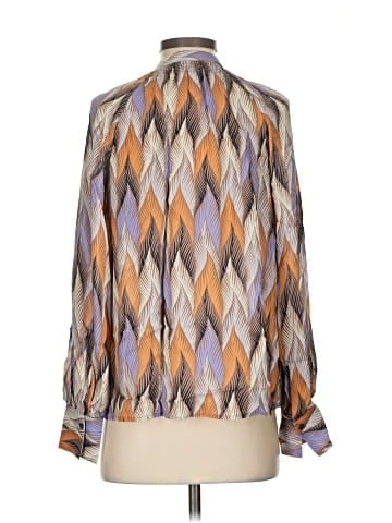 Closed Long Sleeve Blouse (view 2)