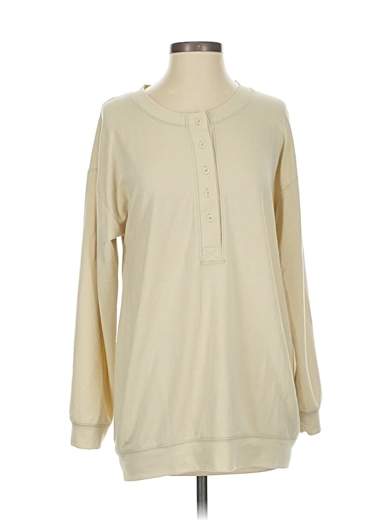 Pre-owned Isabel Pullover Sweater In White