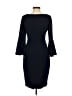 Vince Camuto 100% Polyester Solid Black Cocktail Dress Size 4 - photo 2