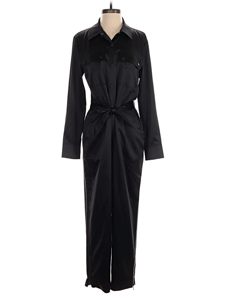 Pre-owned Dkny Jumpsuit In Black