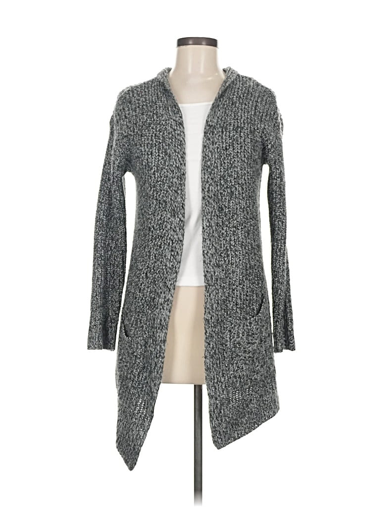 Pre-owned A.n.a. A New Approach Cardigan Sweater In Gray