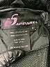Isle Apparel 100% Polyester Color Block Black Windbreaker Size S - photo 6