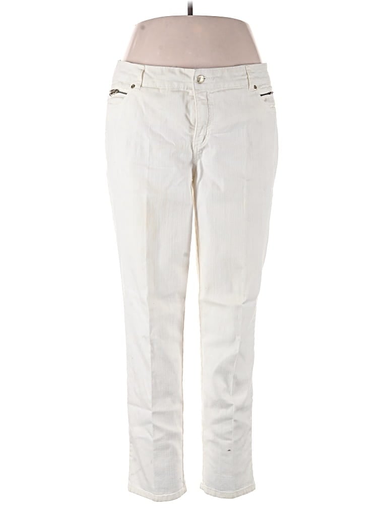 Pre-owned Chico's Casual Pants In White