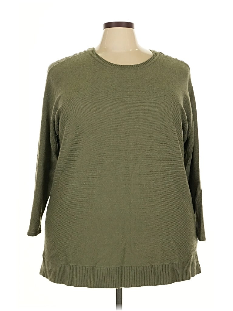 Pre-owned Love Scarlett Pullover Sweater In Green