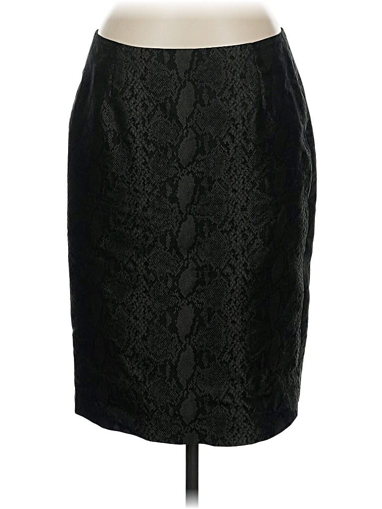 Pre-owned Doncaster Collection Formal Skirt In Black