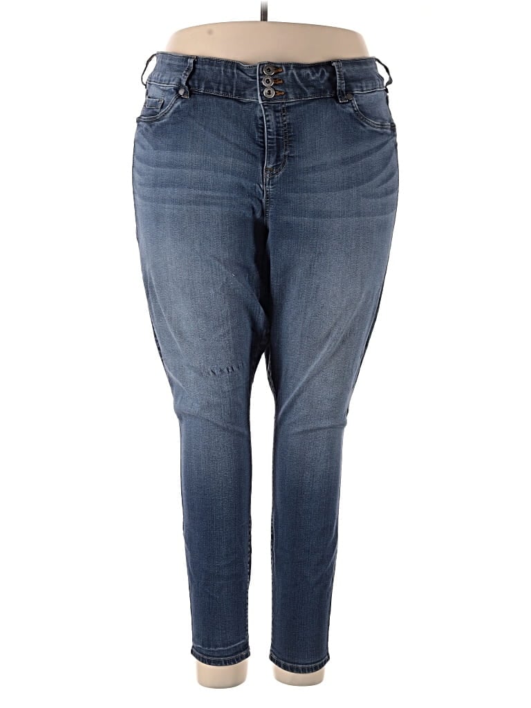 Pre-owned Torrid Jeans In Blue