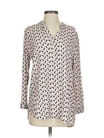 Rock Flower Paper Long Sleeve Blouse (view 1)