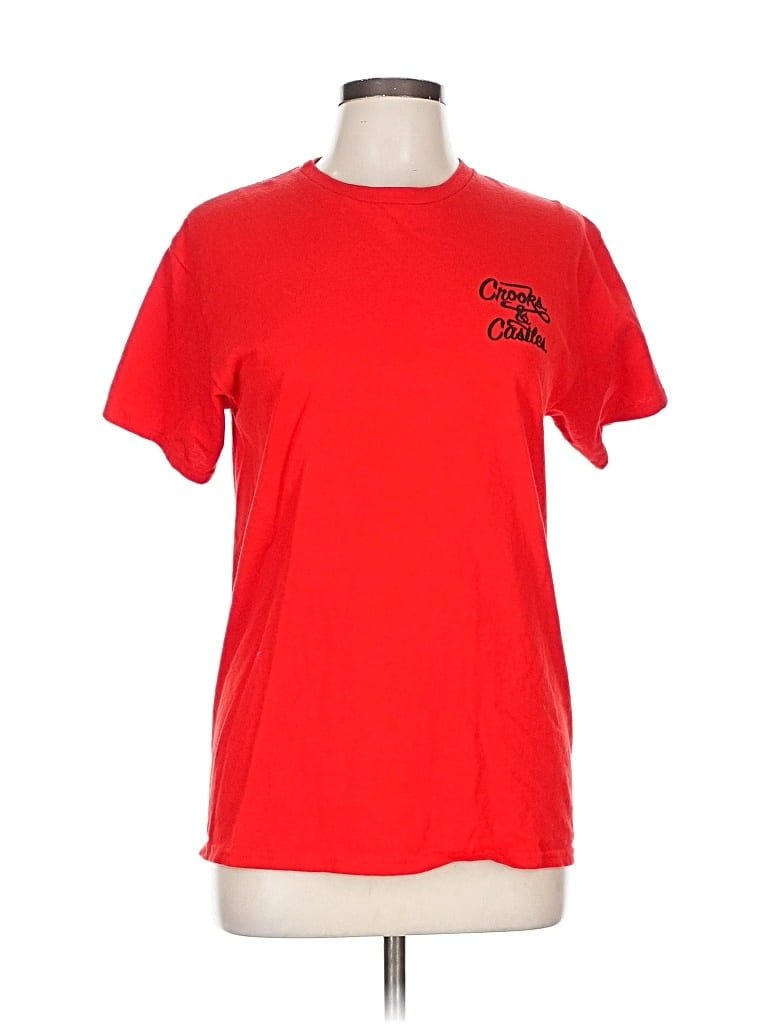 Pre-owned Crooks & Castles Short Sleeve T-shirt In Red
