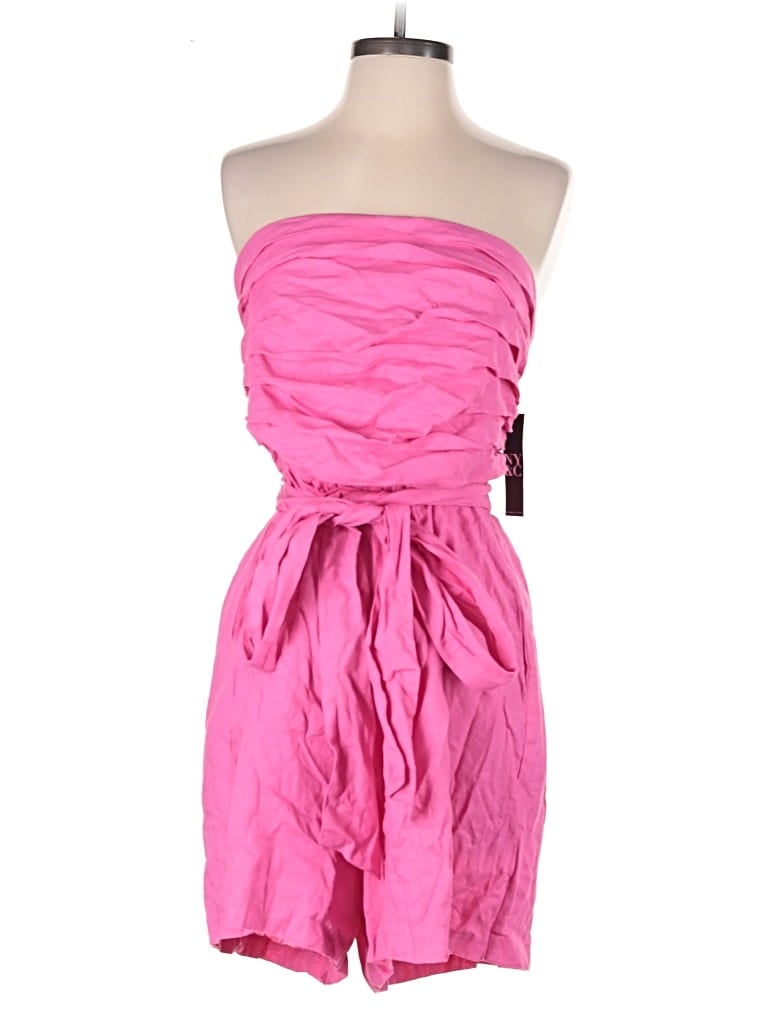 New York And Company Romper In Neutral