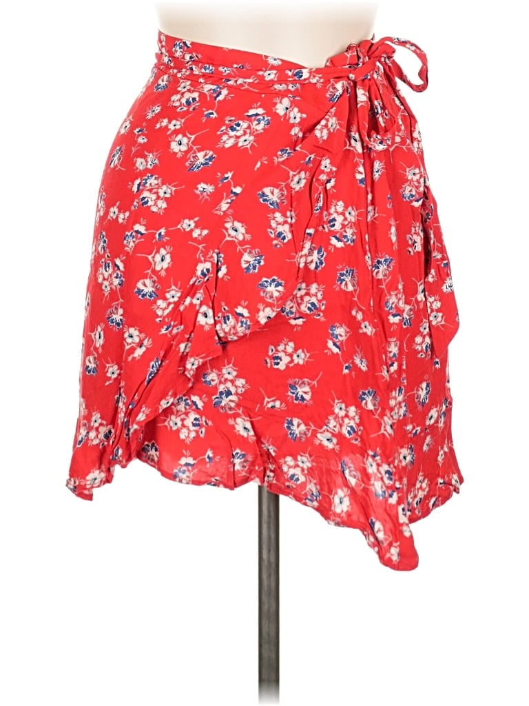 Pre-owned Unbranded Casual Skirt In Red