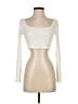 Princess Polly Ivory Long Sleeve Top Size 4 - photo 1
