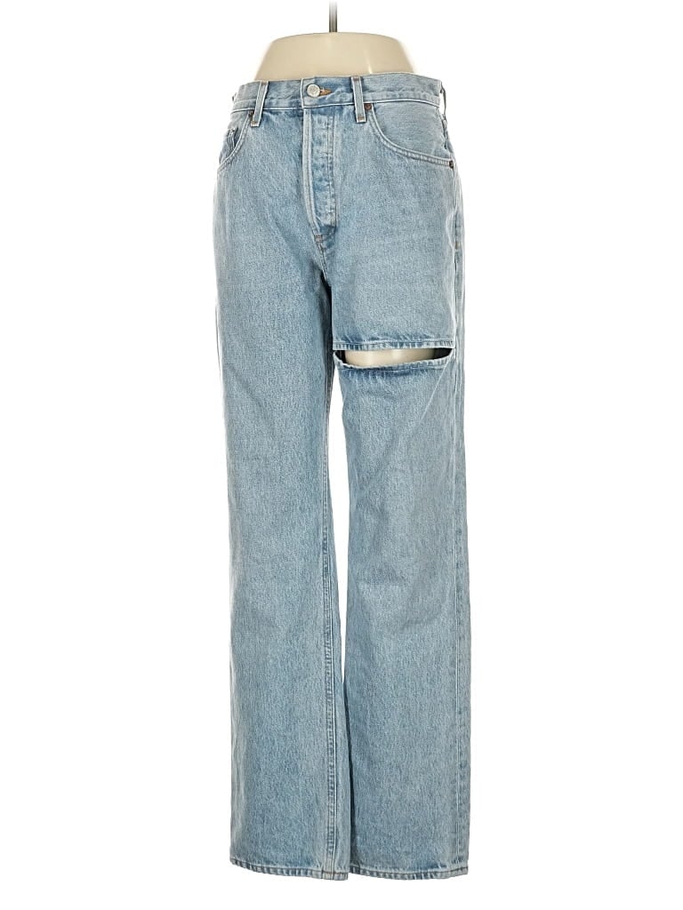 Pre-owned Agolde Jeans In Blue