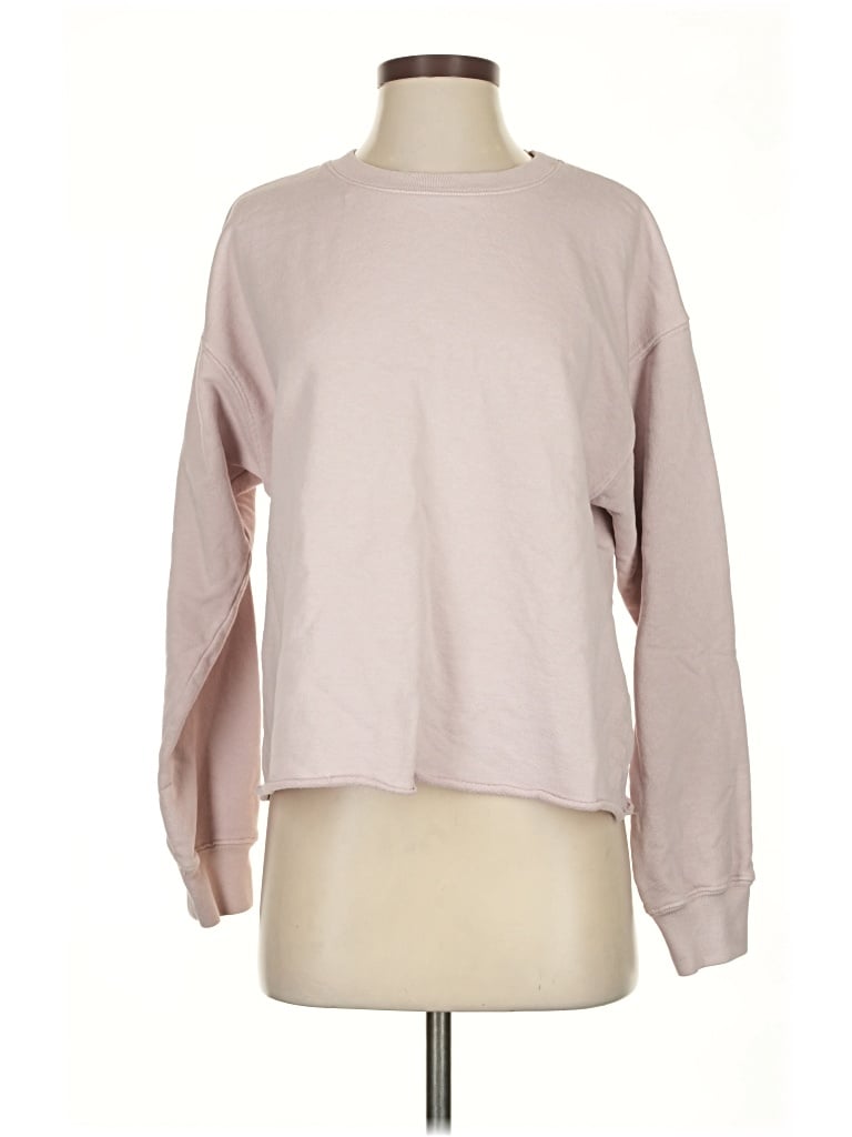 Pre-owned Current Elliott Sweatshirt In Pink
