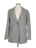 Adrianna Papell Houndstooth Gray Blazer Size L - photo 1