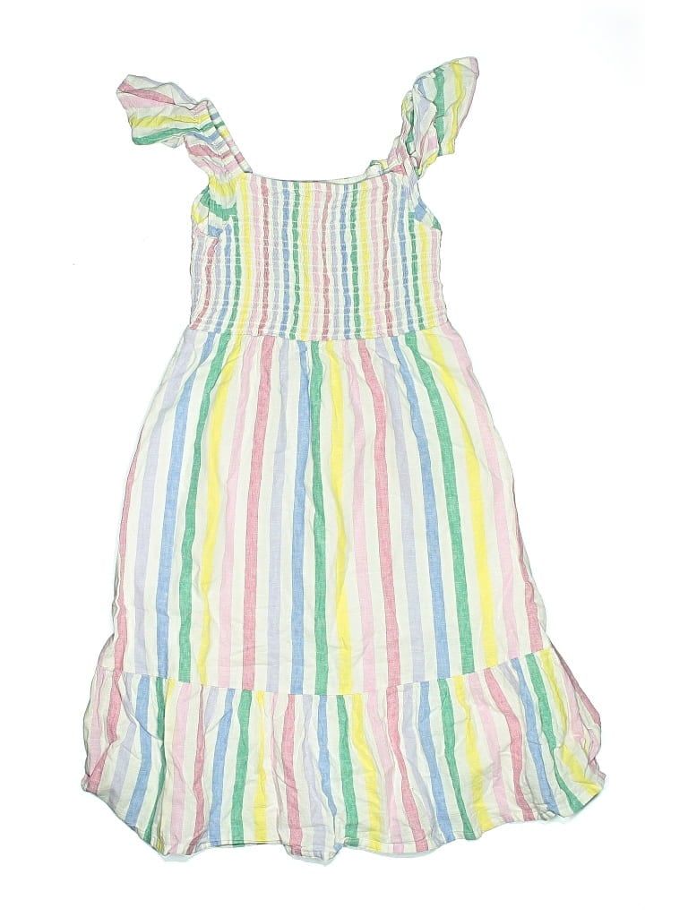 Pre-owned Gap Kids' Dress In White