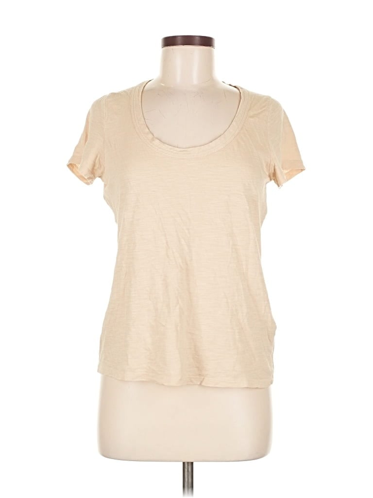 Pre-owned Banana Republic Short Sleeve T-shirt In Brown