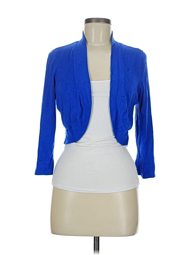 Pre-owned Jessica H Cardigan Sweater In Blue