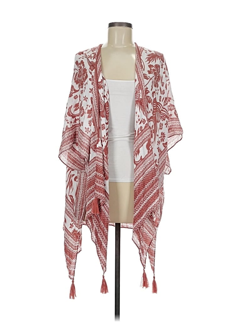 Pre-owned Vince Camuto Kimono In Red