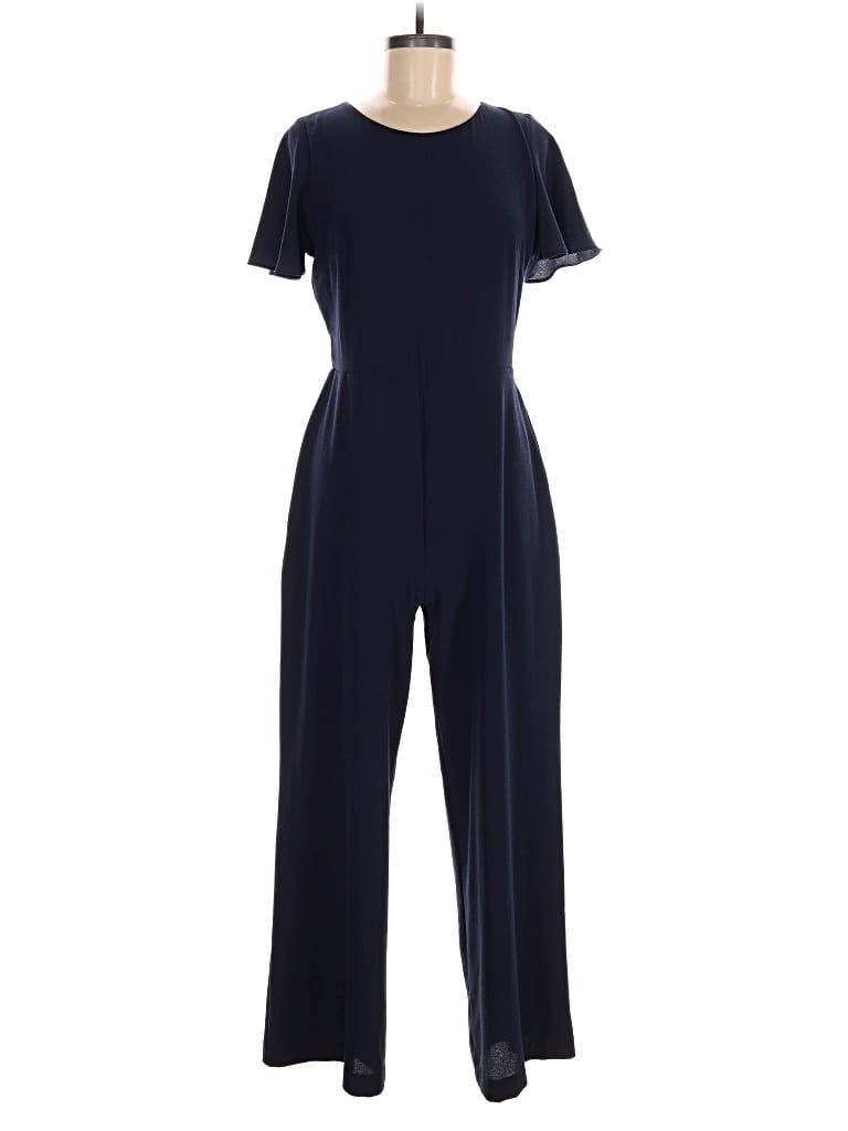 Pre-owned Nicole Miller Jumpsuit In Blue