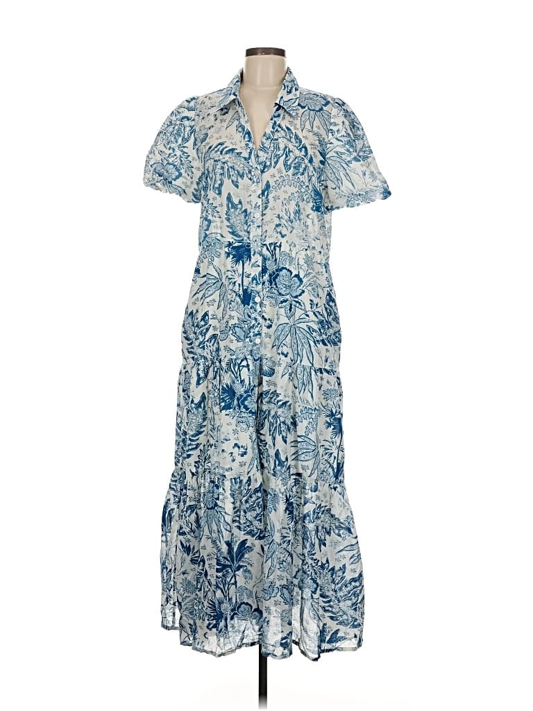 Pre-owned Elan Casual Dress In Blue