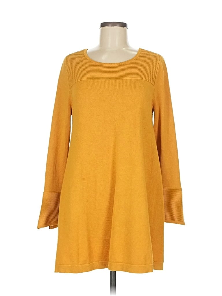 Pre-owned Alfani Casual Dress In Yellow