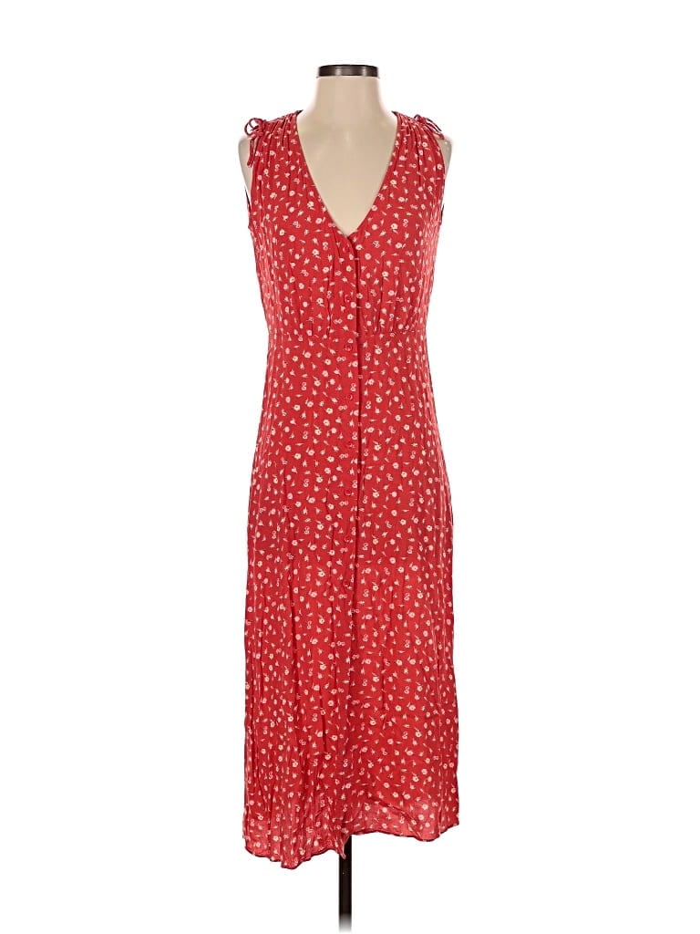 Pre-owned Los Angeles Atelier & Other Stories Casual Dress In Red