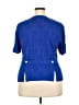 Karin Stevens 100% Rayon Blue Short Sleeve Blouse Size 18 - photo 2