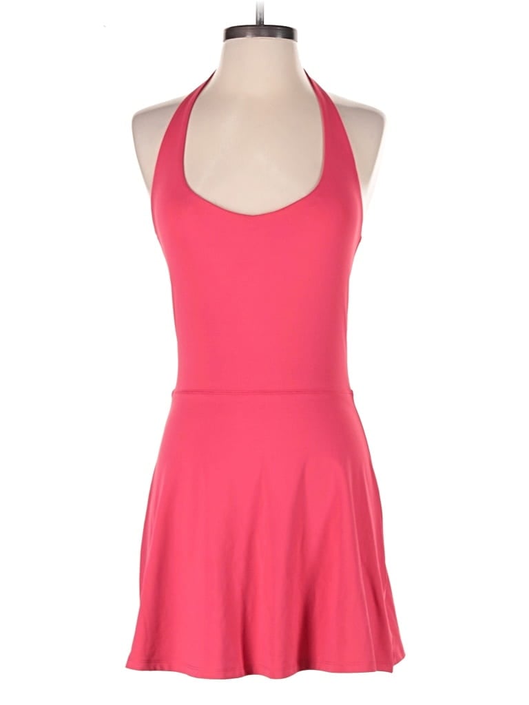 Pre-owned Fabletics Romper In Pink