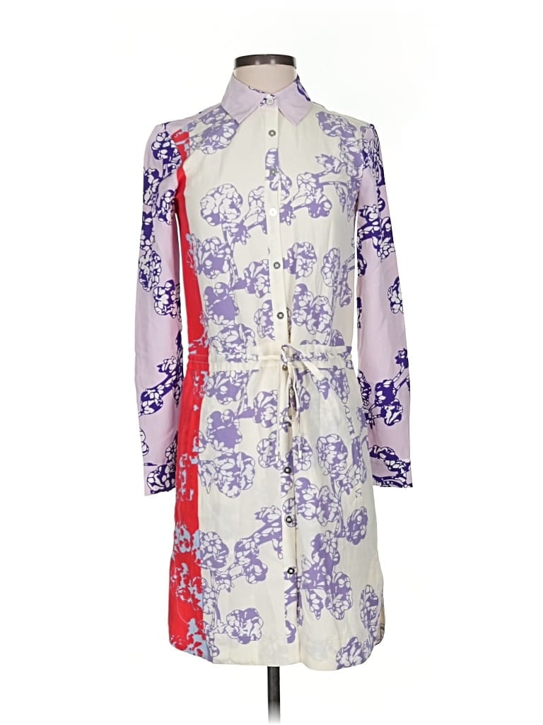 Pre-owned Diane Von Furstenberg Cocktail Dress In Purple