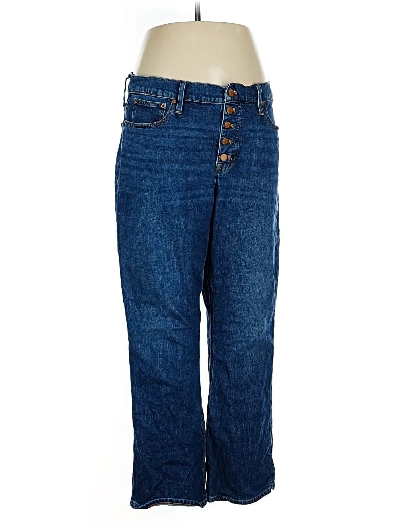 Pre-owned J.crew Factory Store Jeans In Blue