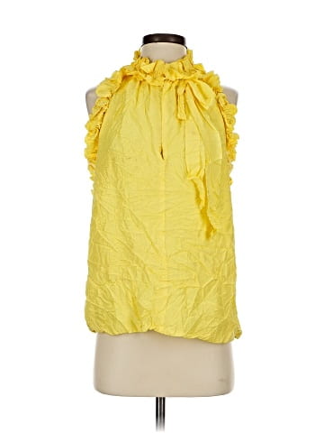 Robbi & Nikki Sleeveless Silk Top (view 1)