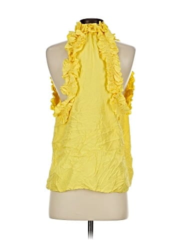 Robbi & Nikki Sleeveless Silk Top (view 2)