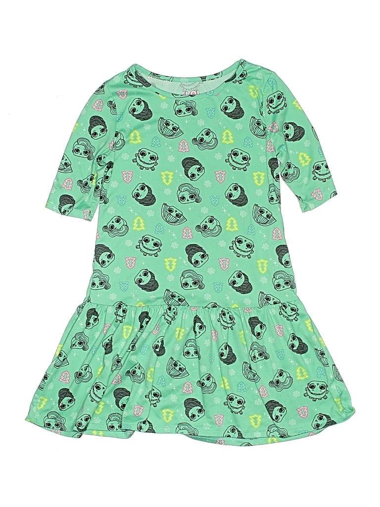 Pre-owned Lol Surprise Kids' Dress In Green
