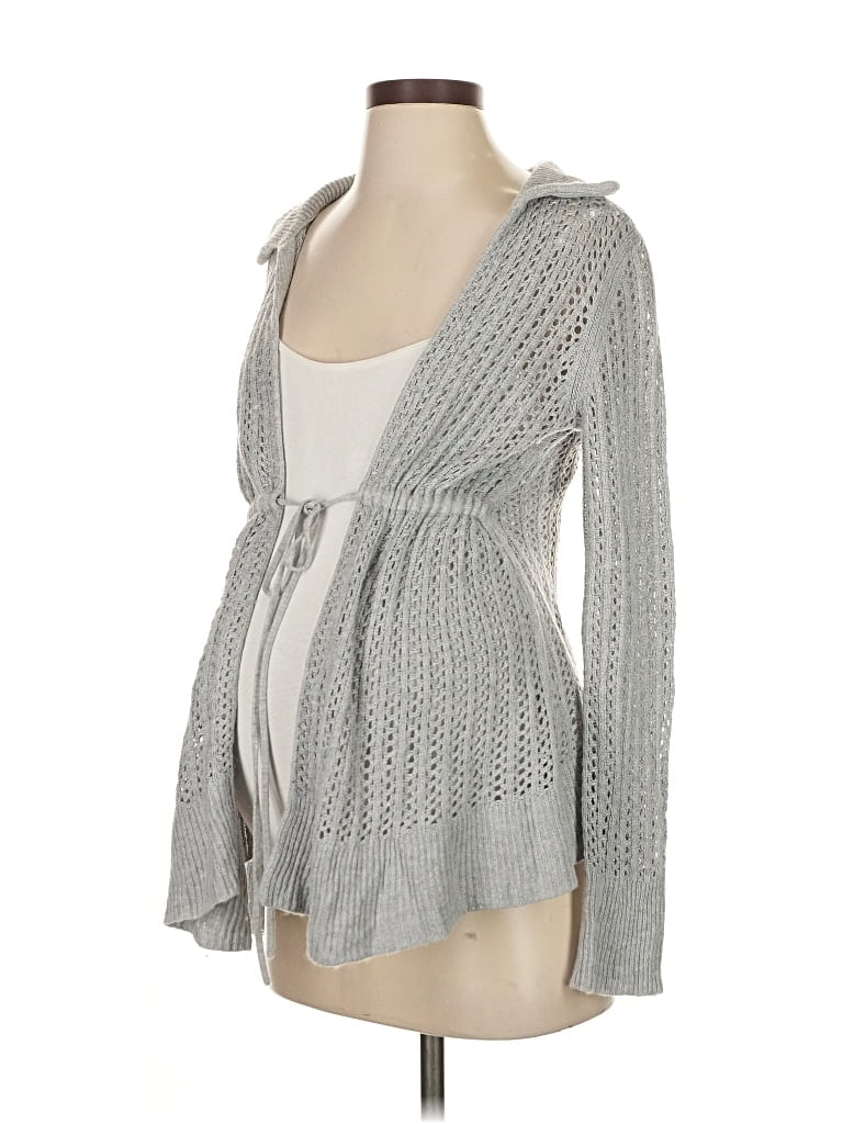 Pre-owned Gap - Maternity Cardigan Sweater In Gray