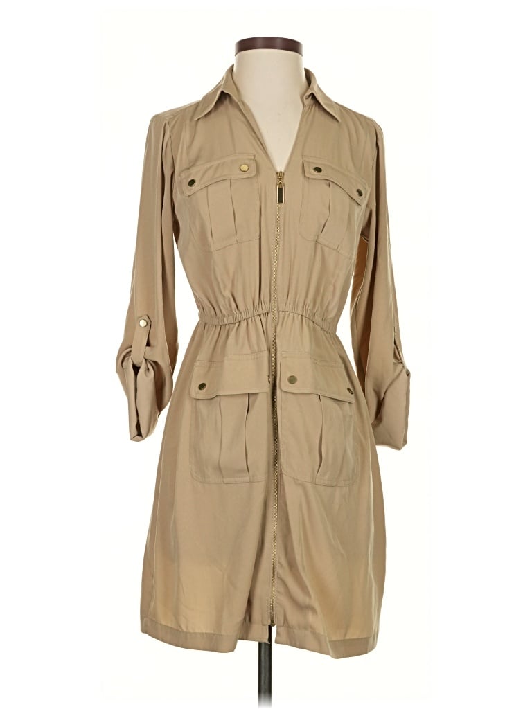 Pre-owned Alfani Casual Dress In Brown