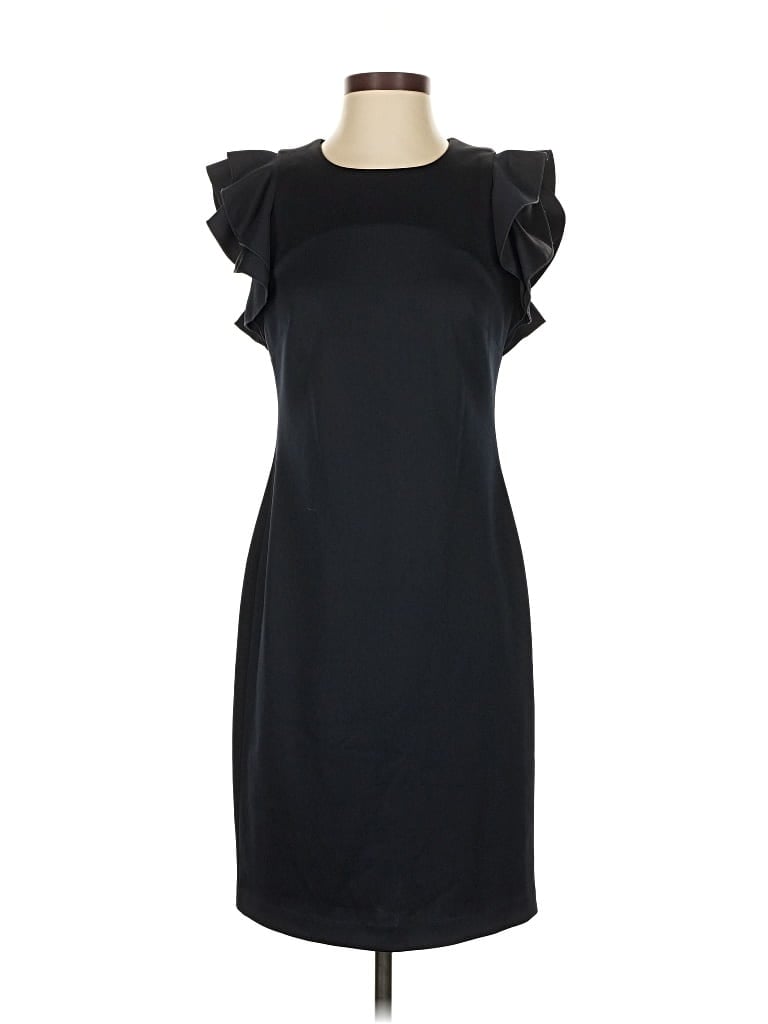 Pre-owned Tommy Hilfiger Cocktail Dress In Black