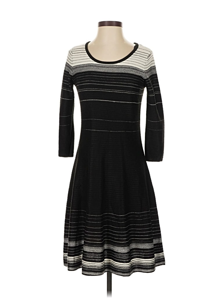 Pre-owned Nine West Casual Dress In Black