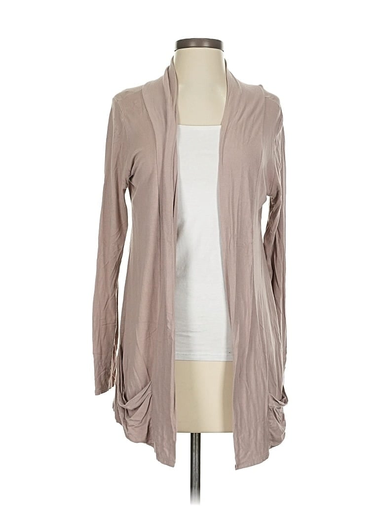 Pre-owned Assorted Brands Cardigan Sweater In Brown