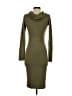 TRYB Green Casual Dress Size XS - photo 2