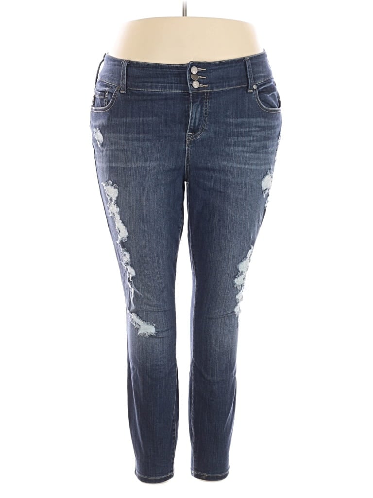 Pre-owned Torrid Jeans In Blue