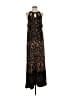 Soma Animal Print Black Casual Dress Size XS - photo 1
