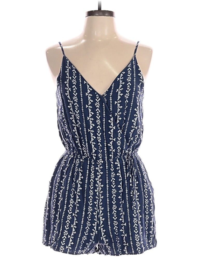 Pre-owned One Clothing Romper In Blue