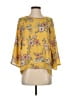 Papermoon Yellow 3/4 Sleeve Blouse Size S - photo 1