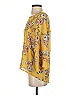 Papermoon Yellow 3/4 Sleeve Blouse Size S - photo 5
