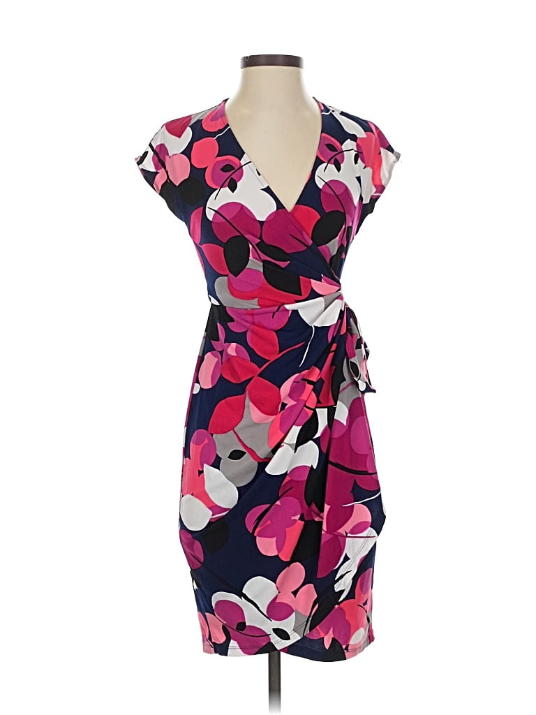 Pre-owned Maggy London Cocktail Dress In Purple