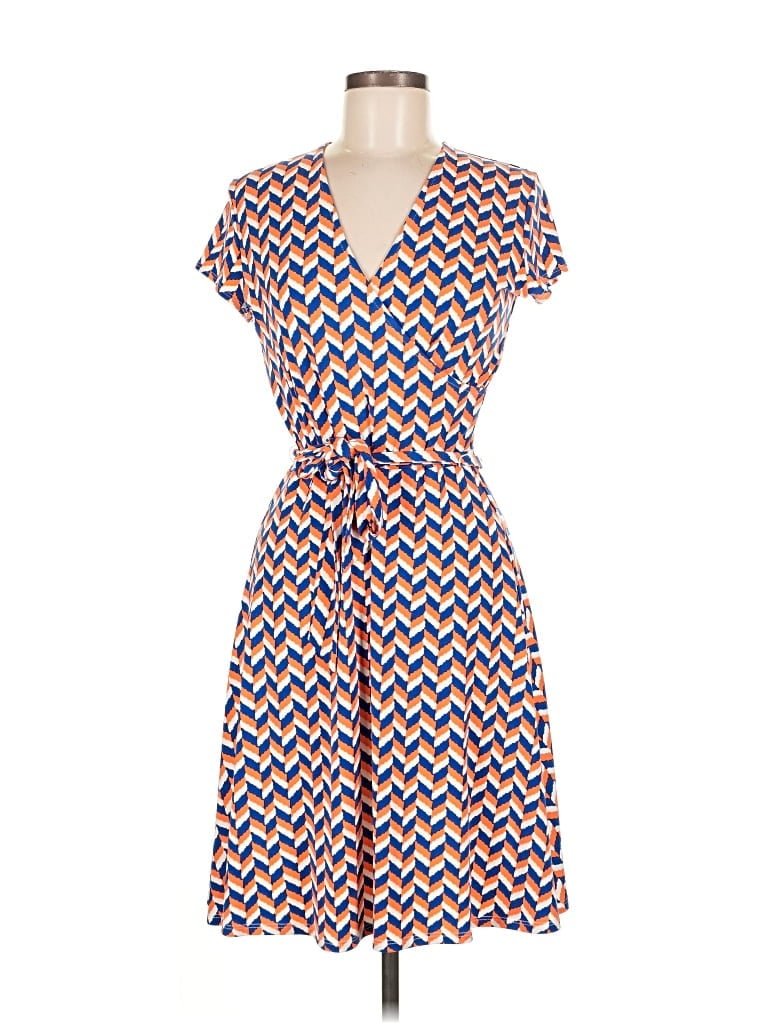 Pre-owned Leota Casual Dress In Orange