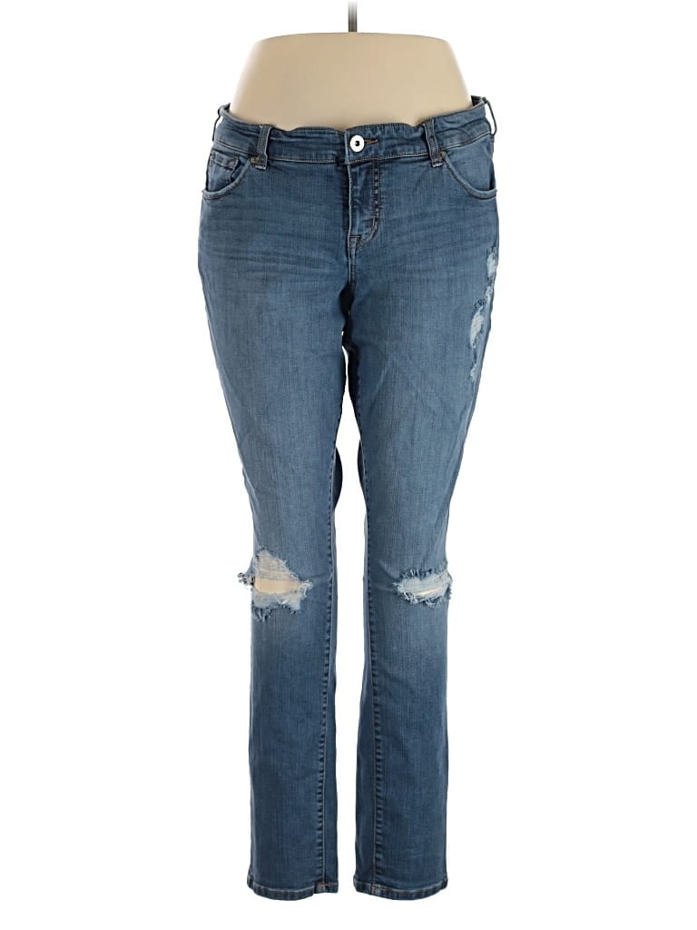 Pre-owned Torrid Jeans In Blue
