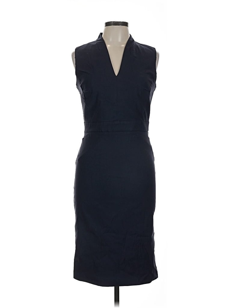 Pre-owned Tribal Cocktail Dress In Blue