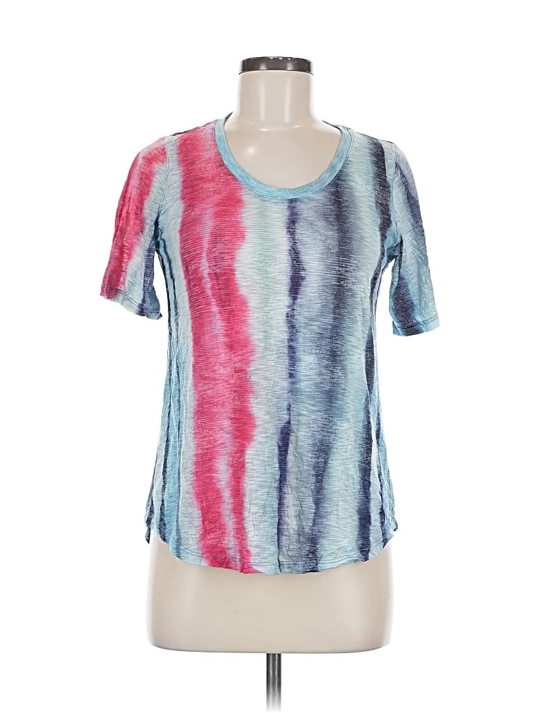 Pre-owned David Cline Short Sleeve T-shirt In Blue