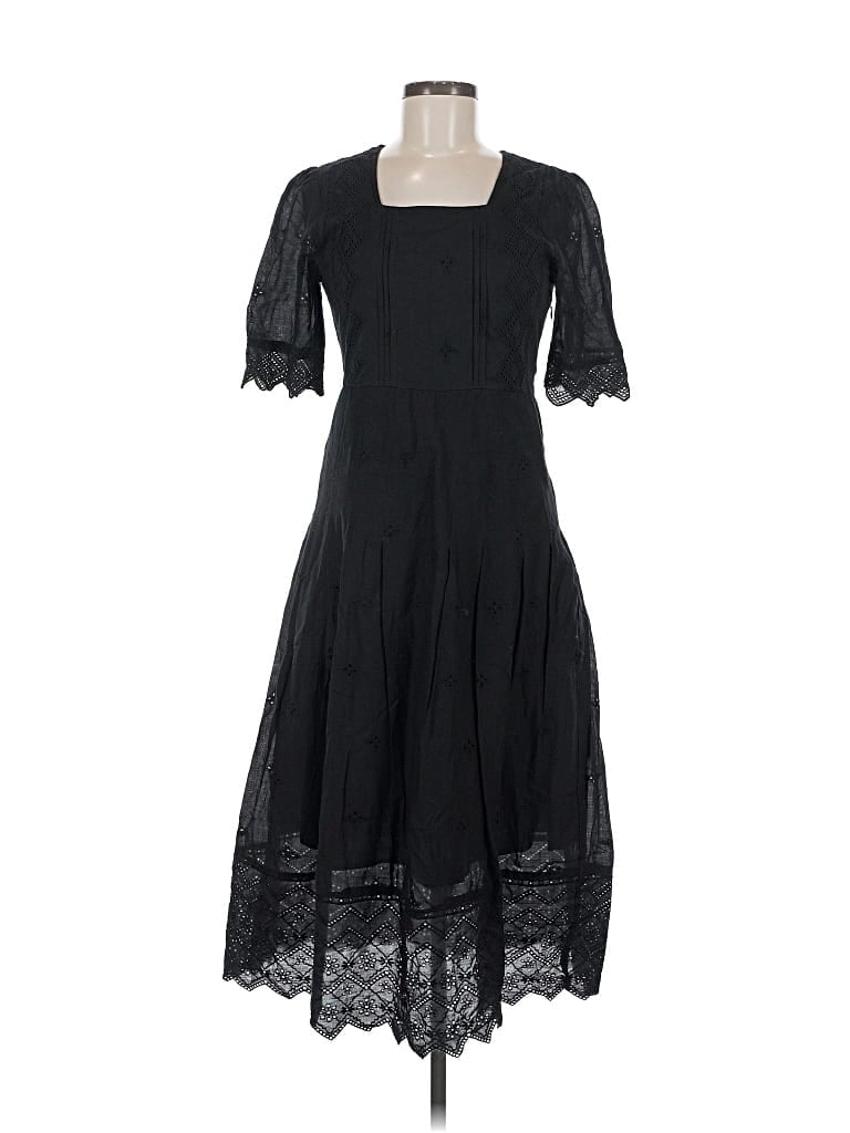 Pre-owned Mng Cocktail Dress In Black